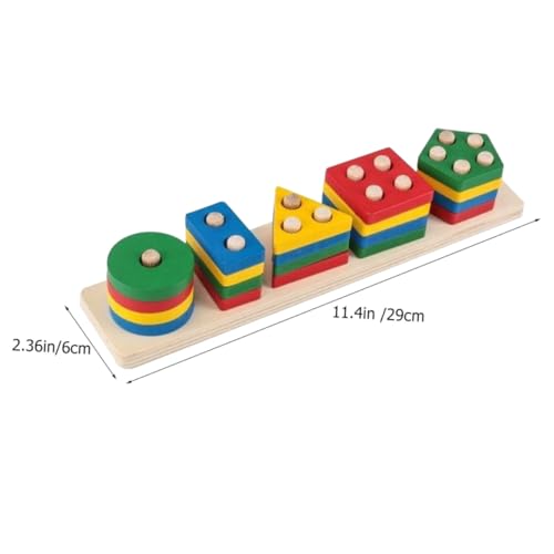 HEALSOPTHY モンテッソーリ対応 形状認識知育 色合わせ積み木 幼児用手先訓練おもちゃ 歳から歳の 向け形状認知力向上パズル