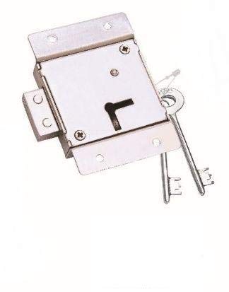 KODIA Cp finish Chief Cupboard Lock 6 Levers Universal (75Mm) (B00JN03JJM) Amazon Price History, Amazon Price Tracker