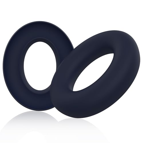 Sqrmueki Sony WH-1000XM4 / WH-1000XM3 / WH-CH720N �Ή� �C���[�p�b�h�J�o�[ �V���R���� ���h�~ �􂦂� �C���[�N�b�V�����ی�J�o�[ �w�b�h�z���A�N�Z�T���[ (�u���[)