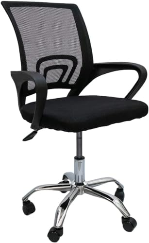Silla de Oficina Ergonómica con Respaldo de Malla para...