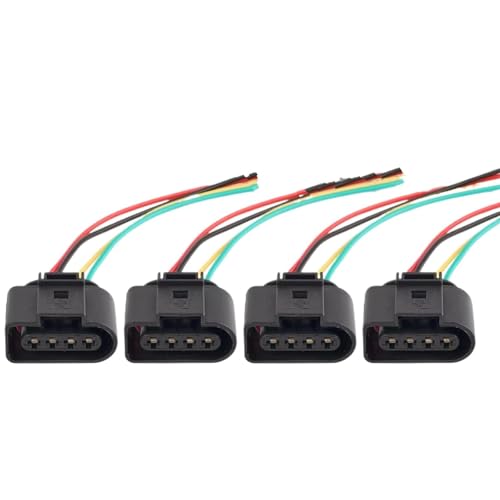 Conector de bobina de encendido de 4 cables para kit de reemplazo Q5