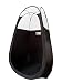 KobbTan Large Deluxe Spray Tanning Pop Up Tent in 1/3 Clear Black Portable Mobile Tan Booth With Carry Case