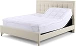 sheetsnthings 2" Plush 100% Microfiber Top Split King Down Alternative Mattress Pad/Topper