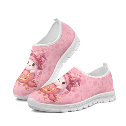 Image of Floral Sneakers for Women Colorful Art Shoes for Women Slip On Casual Work Shoes