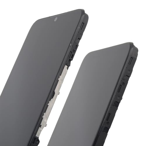 YHX-OU Black + Frame Display for Honor X6 4G for Honor X8 5G LCD Display Touch Screen Replacement Screen Glass Assembly 6.50 Inch with Tools