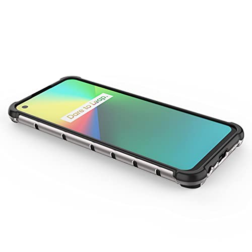 Image of Glasgow | for Realme 7i Stylish Look Pattern Back Case Cover for Realme 7i - Black