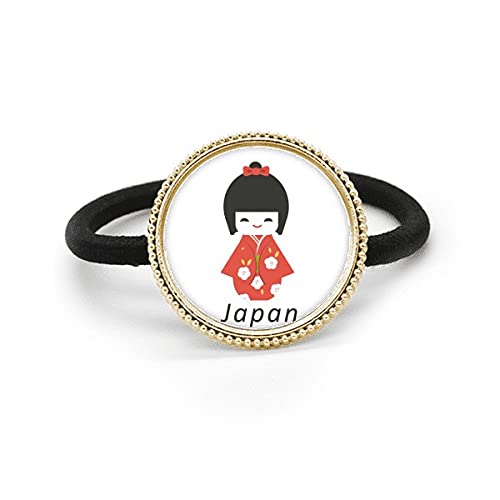Pince à cheveux japonaise traditionnelle en métal argenté précieux pour fillette