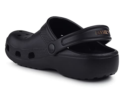 Image of CASSIEY Fashionable Comfortable Lightweight Platform Heels Clogs Slipper for Women's