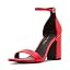 Fire Red Patent
