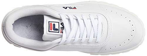 Tênis Fila Classic Court, Masculino Branco/Marinho/Vermelho 40