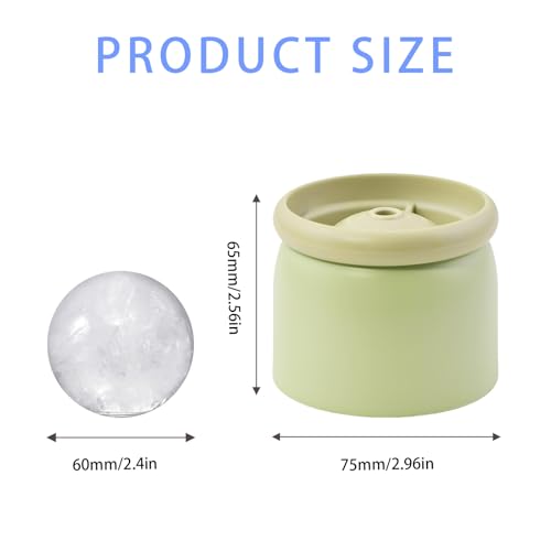 Molde para bolas de hielo redondas 4 unidades 2.4 pulg miniatura 3
