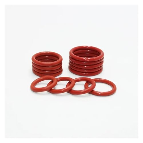 �V���R�[�� O �����O CS 1/1.5/2.0/2.4/3.1 �~�����[�g���V�[�����b�V���[�z�ǃK�X�P�b�g�ϖ����x�� Oring �S���x���g �C��(Silicone Ring 50pcs,OD 16mm CS1.5mm)