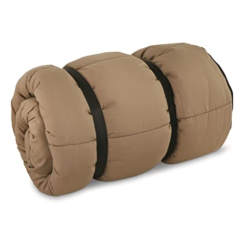 Guide Gear Canvas Hunter bolsa de dormir doble para 2 personas, 0 grados, algodón resistente, para adultos y niños, liviana y portátil para camping y senderismo miniatura 4