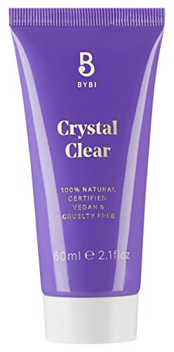 BYBI Beauty Crystal Clear Gel | Deeply Cleanse The Face, Unclog Pores & Balance Skin | Naturally Derived Prebiotics & Salicylic Acid | 60ml