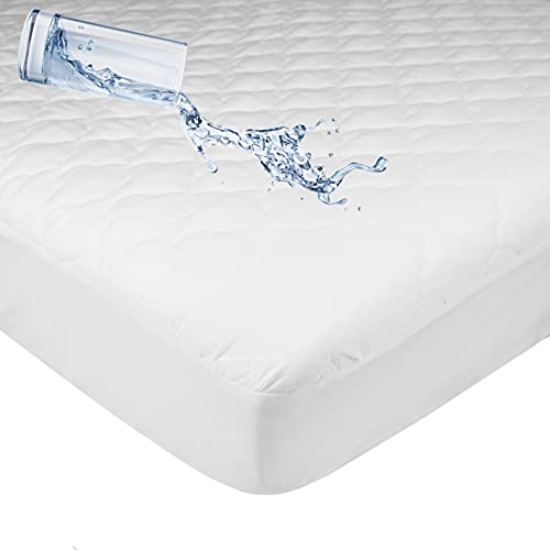 Image of TL Care Waterproof Fitted Pack and Play Mattress Protector 39 inch x 27 inch - Quilted, Noiseless, Ultra-Soft & Breathable Playpen and Pack n Play Mattress Cover