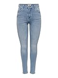 Knopfverschluss ONLY Female Skinny Fit Jeans ONLPower Mid Push