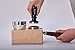 IKAPE 53.3mm Espresso Tamper, Premium Barista Coffee Tamper with Calibrated Spring Loaded, 100% Flat Stainless Steel Base Tamper Fits for Breville Series 54mm Portafilter Basket