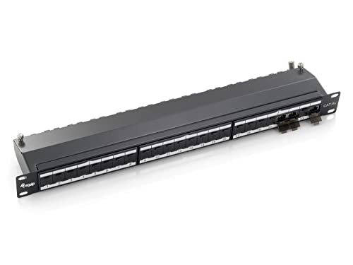 Patch panel 24-port Cat.6A shielded Equip pour stabiliser le réseau local - 2