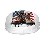Camouflage Combat Boots USA America Flag Pride Sports...