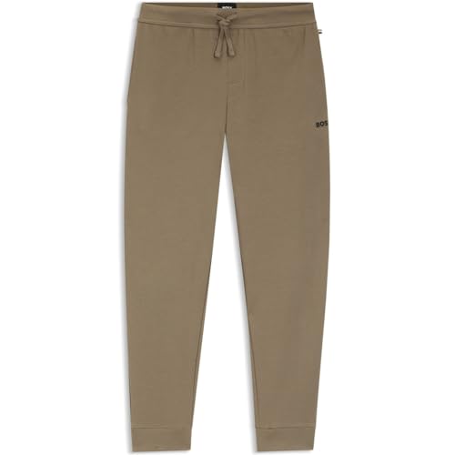 BOSS Mens Jogging Bottoms Open Brown 245 S