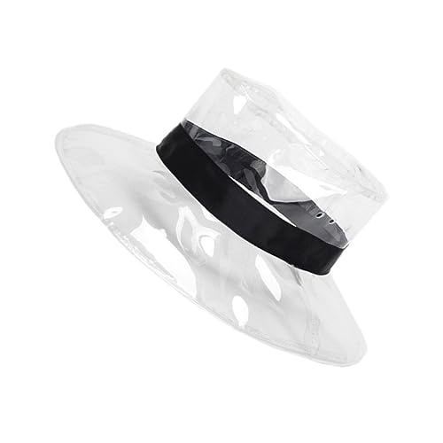 Cabilock Waterproof Bucket Hat Fisherman Hat Personalized Cap for Men Women Beach Headwear Black