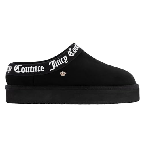 Juicy Couture Women's Cozy Slipper Mule – Plush Indoor Outdoor House Shoe with Memory Foam and Faux Fur Lining2