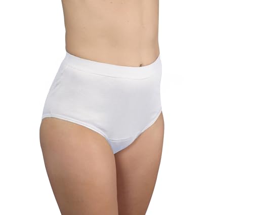 Hydas Inkontinenzslip für Damen mit integrierter Saugeinlage, waschbar, Größe 38 / 40