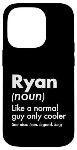 Ryan Like A Normal Guy Only Cooler Legend King �t�@�[�X�g�l�[�� �X�}�z�P�[�X iPhone 14 Pro �p