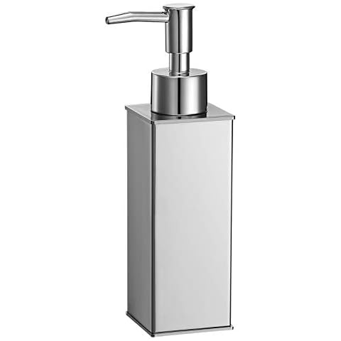 Dispensador de jabón de pie BGL 304 de acero inoxidable cromado para baño y cocina Cover