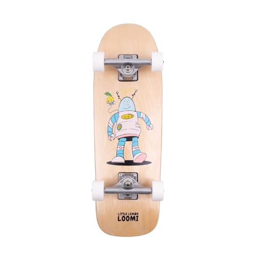 Little Lemon Loomi Robo Kinderskateboard Cruiser 24.75'