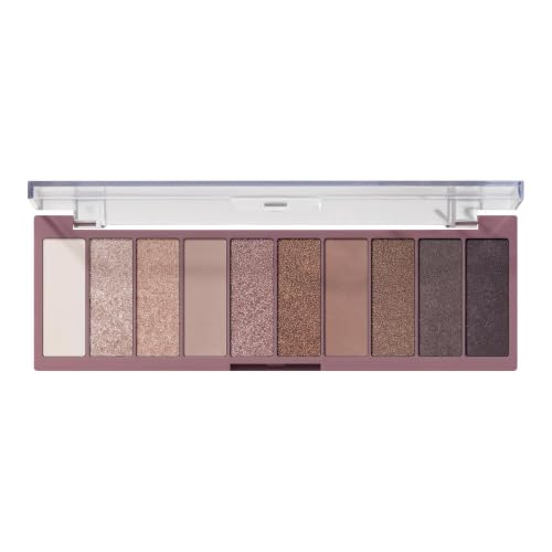 e.l.f. Perfect 10 Eyeshadow Palette, Nude Rose Gold - image 6