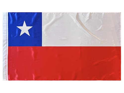 Durabol Bandiera Chile 150 x 90 cm Double Pique Satin