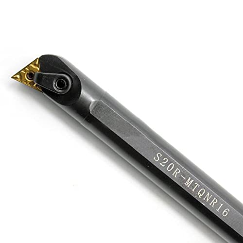 Porta herramienta de torneado S20R-MTQNR16 para torno CNC miniatura 5