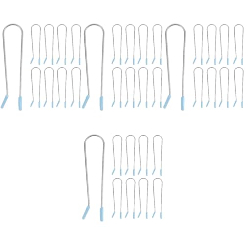 Didiseaon 80 Piezas Titular De Rizo Rulos Electricos Para Cabello De Mujer Clips De Varillas Permanentes Clips De Alambre De Metal Rodillo Acero Inoxidable 304 Abrazadera Espiral Hombre