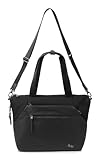 Hedgren Unisex KICHO HORIZONTAL Tote EXP 14 + RFID, Schwarz