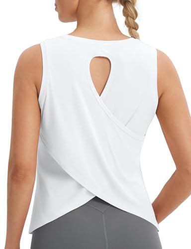 baleaf Workout Tops for Women Athletic Tank Tops Loose Fit