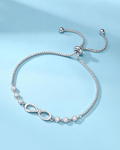 Infinity Cross Bracelet Confirmation Baptism Christian Easter Religious Gifts for Girls Women4