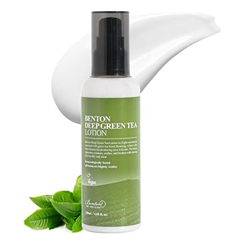 Benton Deep Green Tea Face Moisturizer for Oily Skin Cover