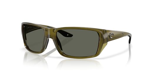 Image of Costa Del Mar Mens Tailfin Rectangular Sunglasses
