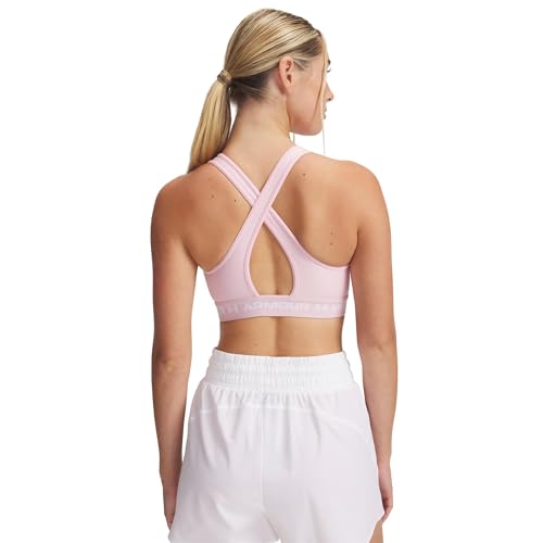 Image of Under Armour Women's Crossback Mid Impact Sports Bra