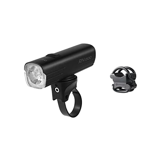 OLIGHT RN 1500 Rechargeable Bike Headlights Bundle with FB-1 Universal Light Bicycle Mount for Flashlight