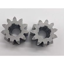 shiosheng Steering Sector Pinion Gear GX20053 for John Deere D100 D105 D110 LA140 LA145 LA150 LA155 LA100 LA125 LA165 LA175 102 105 115 125 135 145 X110 X120 LA120 LA125 LA130 LA135 Mowers 2PCS