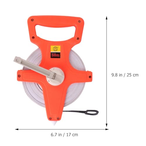 Cinta métrica retráctil Uonlytech 50m con marco plástico miniatura 2