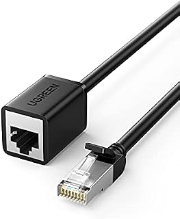 UGREEN Cat 6 Extension Cable for Ethernet Cable, Lan Cable, Gigabit Network Cable and RJ45 Cable Compatible with Cat5 Cat5e Cat6 Cat7 Cat8, Adapter Cable for Ethernet, Lan, Network (0.5M)