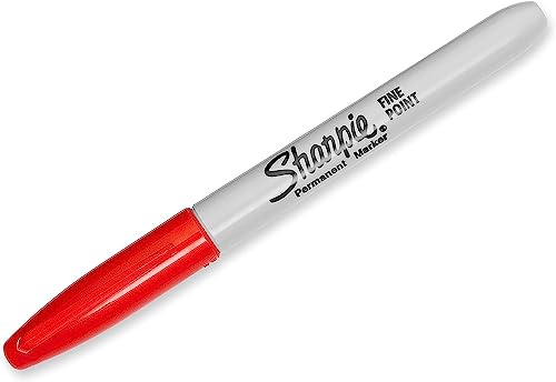 Permanent Marker [Set Of 6] Color: Red #TOP2