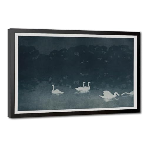 Cygnes par Francis Jourdain peinture murale pour sublimer un mur vide