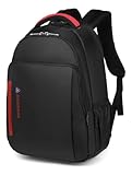 Mochila urbana Biaowang Resistente cor preto design liso