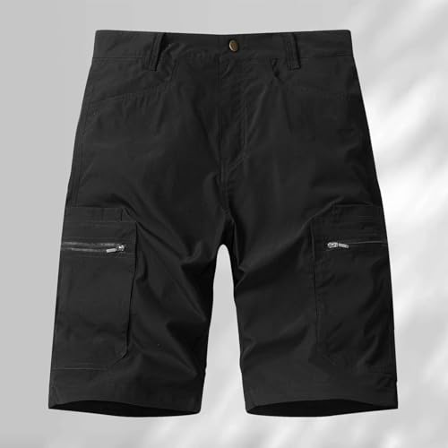 Men's Cargo Pants Lightweight Durable Pocket Outdoor Hiking Work Casual Straight Leg Trousers for Daily Wear3