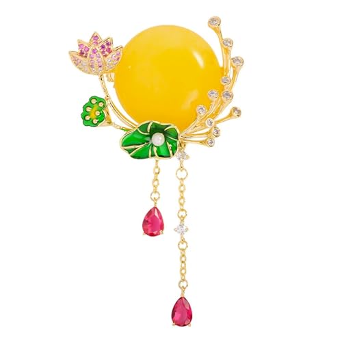 Image of HETICA Women Animal Floral Brooch Pin Accessory Perfect as a Gift for Anniversary Celebrations, Parties, Or Everyday Wear