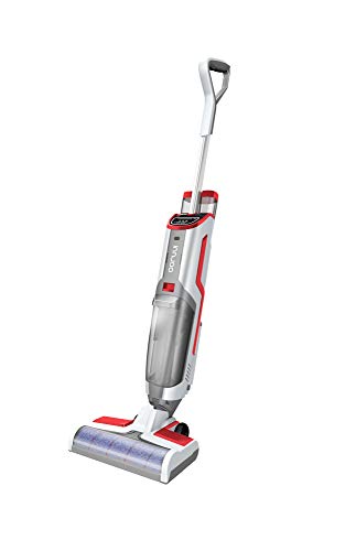 Aspirateur Multifonction sans Fil (150W). Idéal pour sols et Tapis, aspirateur à Solides et liquides, 2 réservoirs d'eau, Aspirer et Laver au même Temps (Couleur Rouge). - Image 3